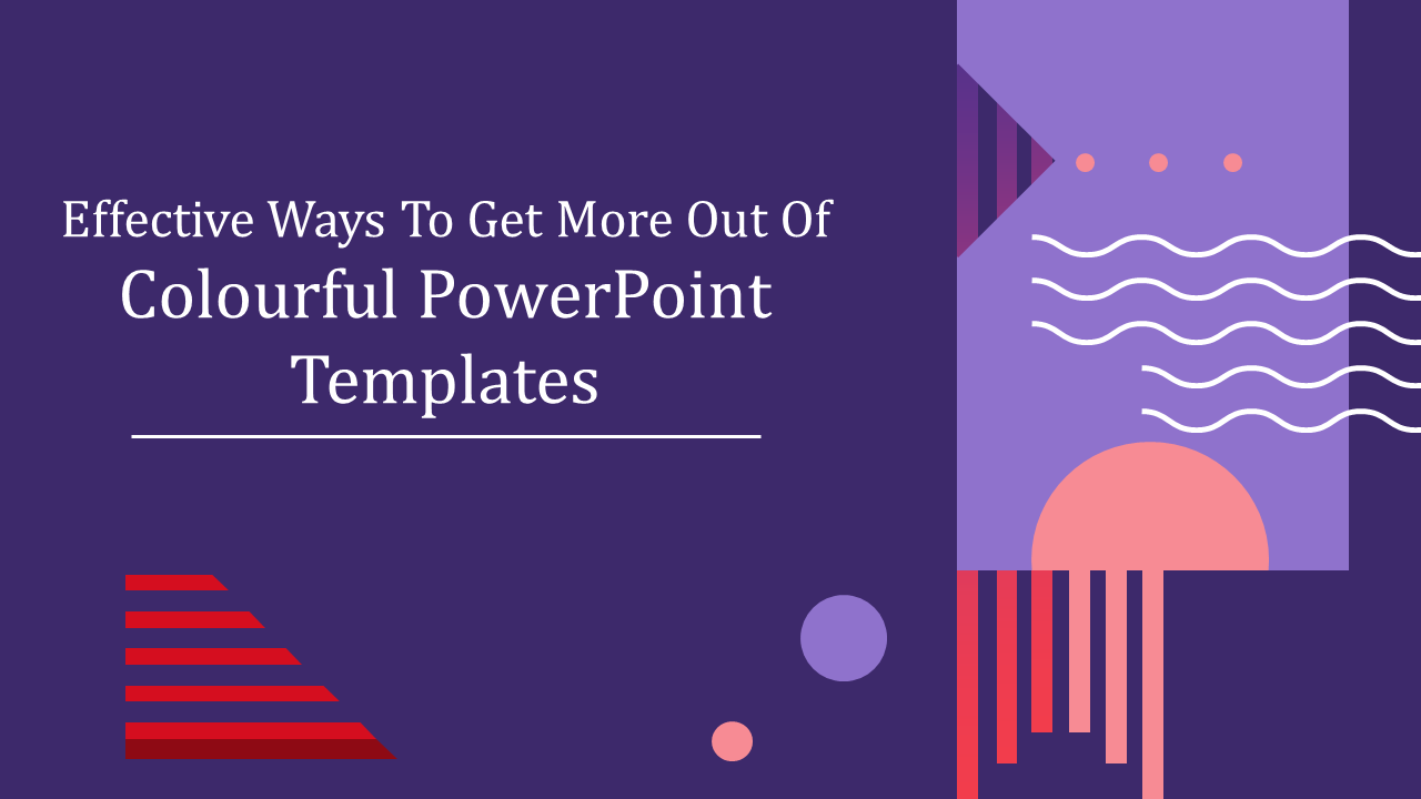 Colorful PowerPoint Templates For Presentation