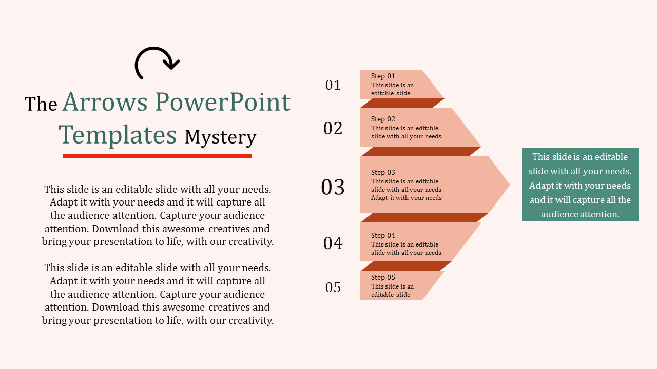 Amazing Arrows PowerPoint Templates for Directional Diagrams