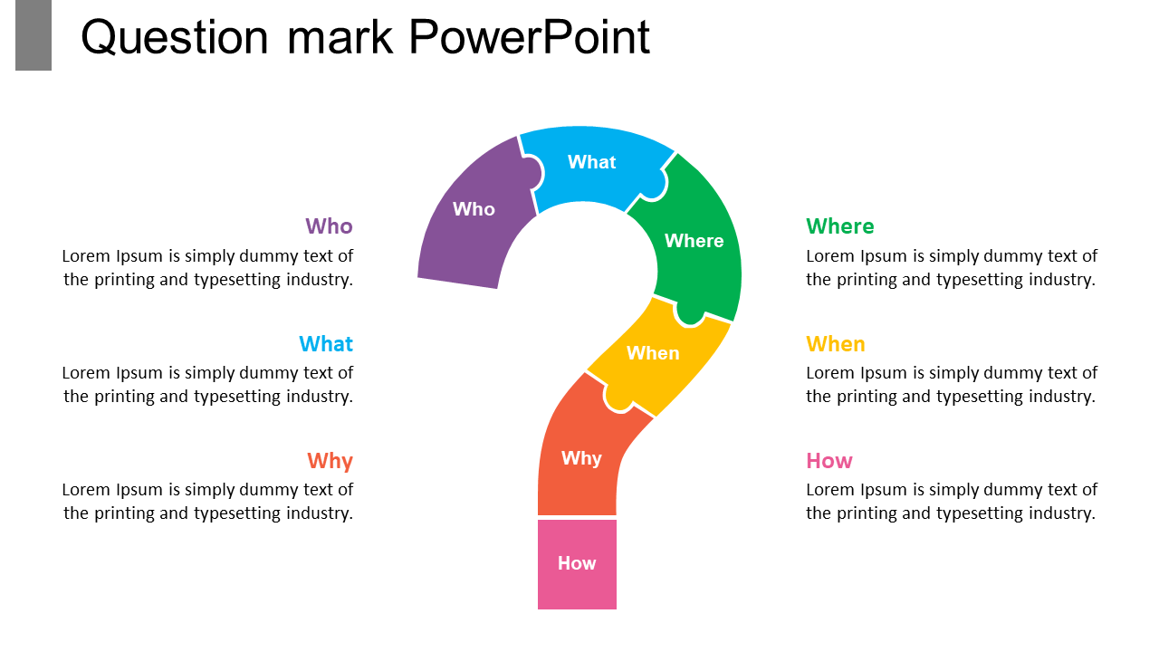 Question Mark Infographic Powerpoint Template Templat - vrogue.co