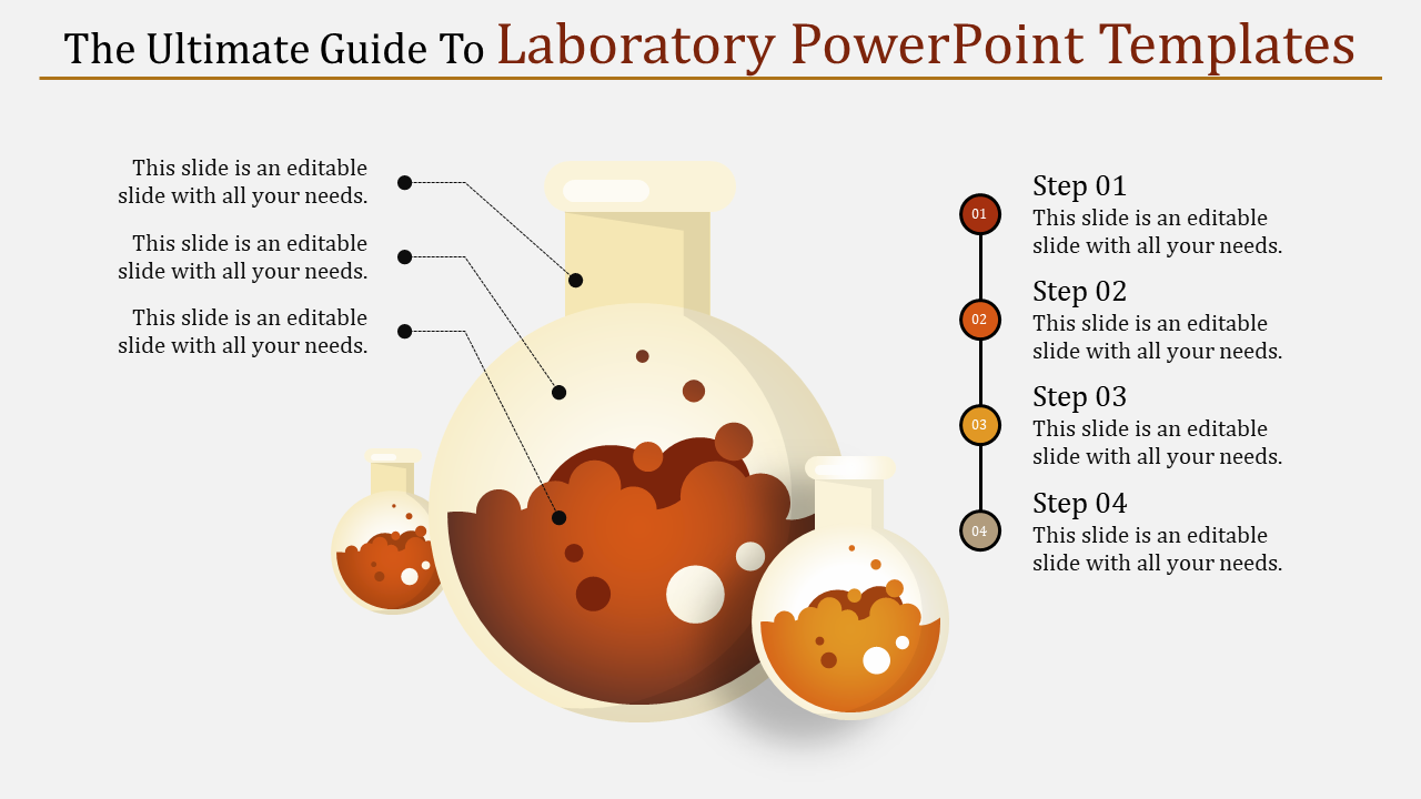 Try Our Laboratory PowerPoint Template - chemical test