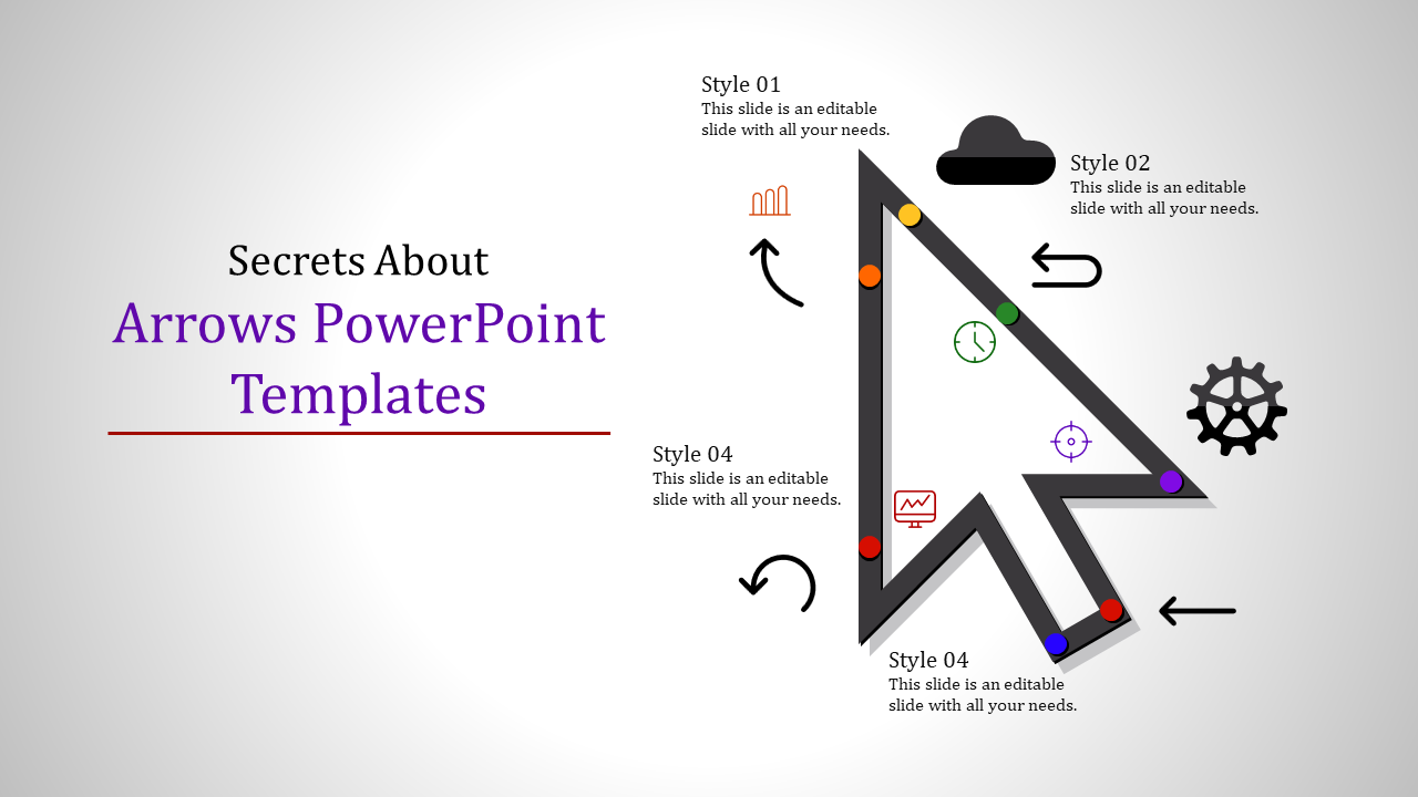 Arrows PPT Templates and Google Slides for Visual Clarity