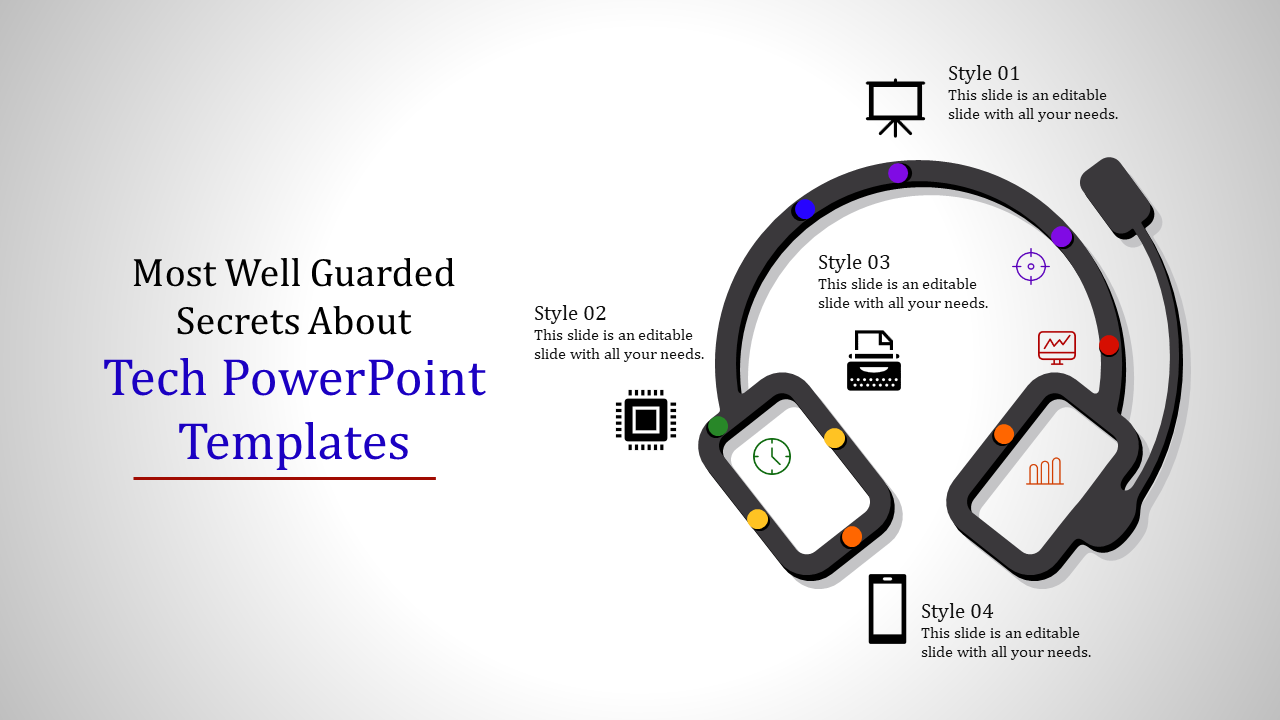 Awesome Tech PowerPoint Templates Presentation Design