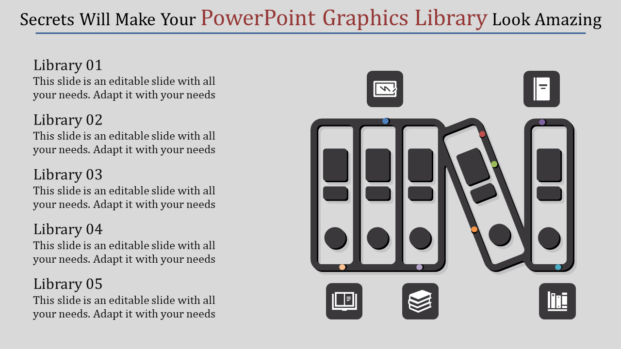 PowerPoint Graphics Library Template & Google Slides