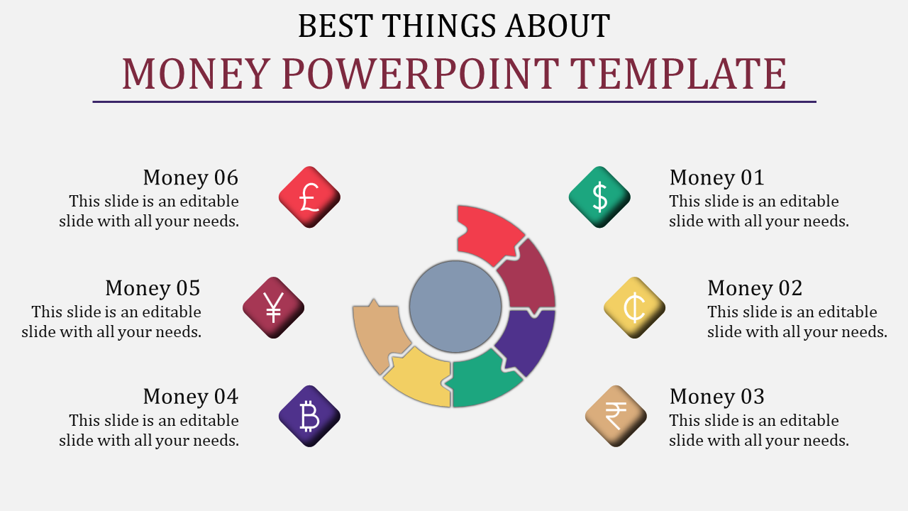 Creative Money PowerPoint Template and Google Slides Themes