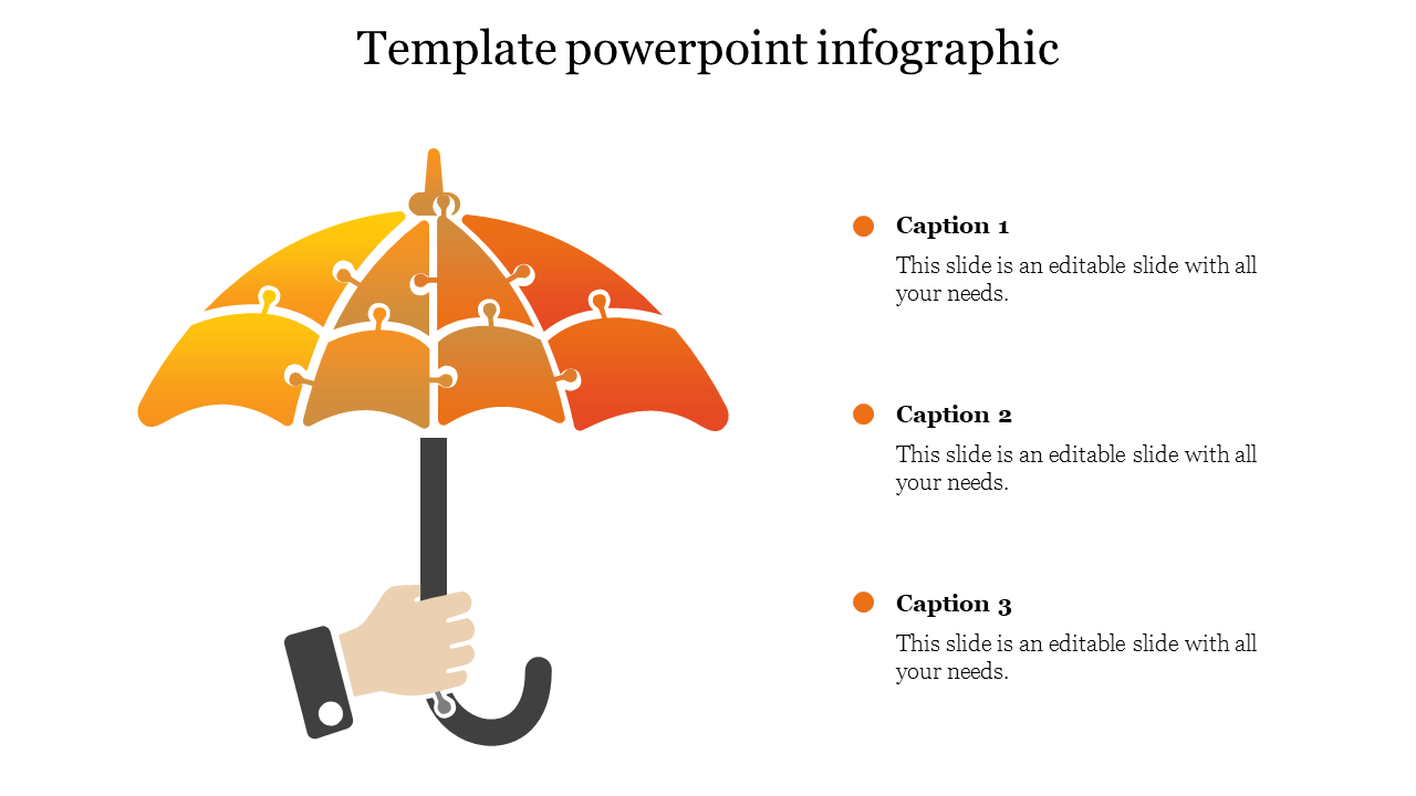 Get The Editable Template PowerPoint Infographic Design