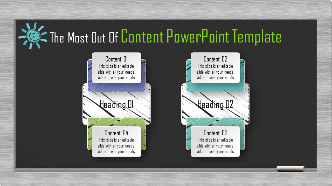 Best Content PowerPoint Template for Engaging Slides