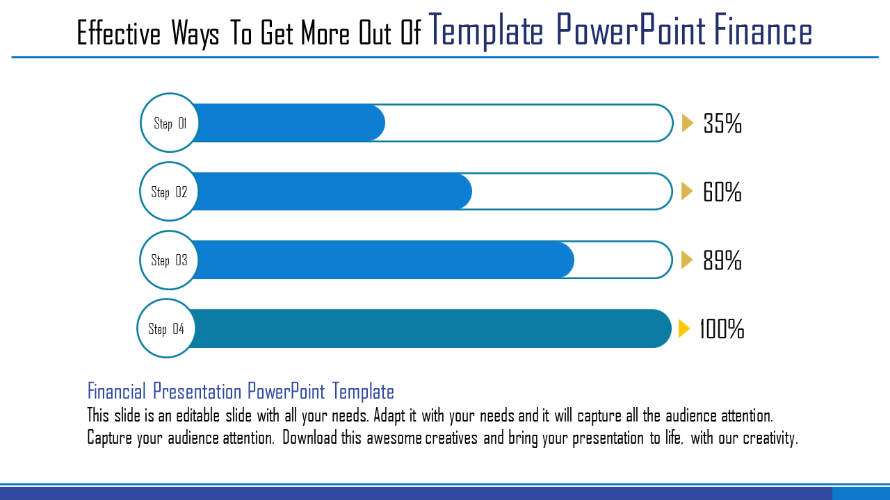 Our Predesigned Template PowerPoint Finance Slide-4 Node