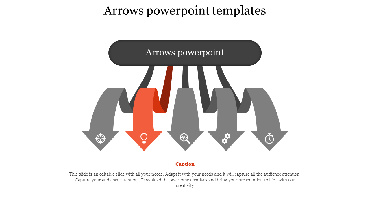 Versatile Arrows PowerPoint Templates for Dynamic Slides