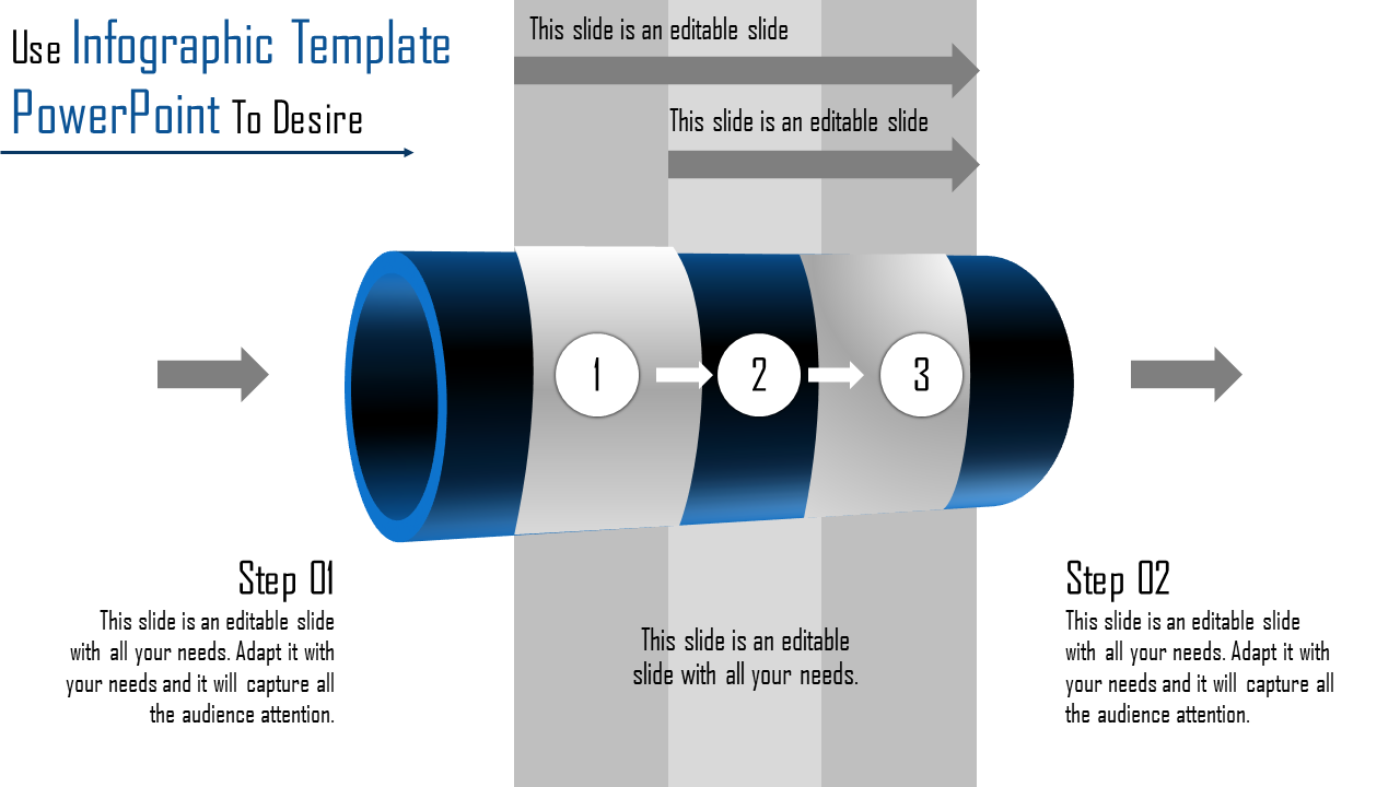 Our Pre Designed Infographic template PowerPoint and Google slides