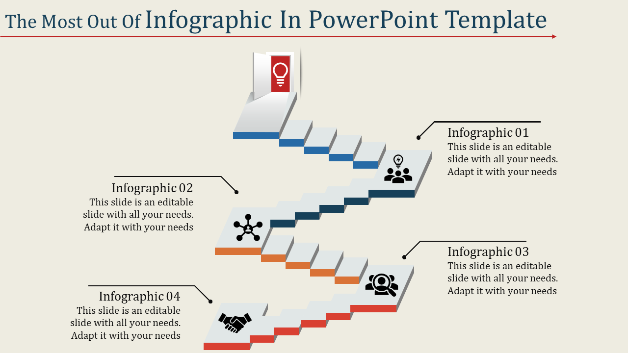 Infographic in PowerPoint Template for Data-Driven Insights