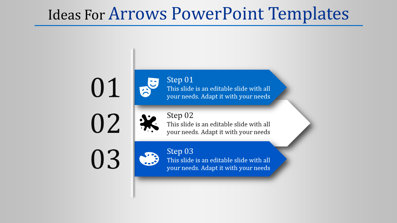 Modern Arrows PowerPoint Templates for Visual Clarity