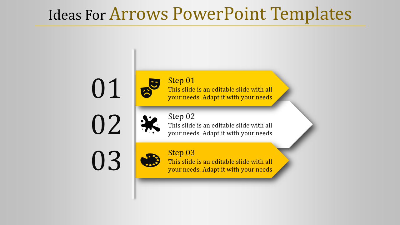 Arrows PowerPoint Templates for Clear Directional Data