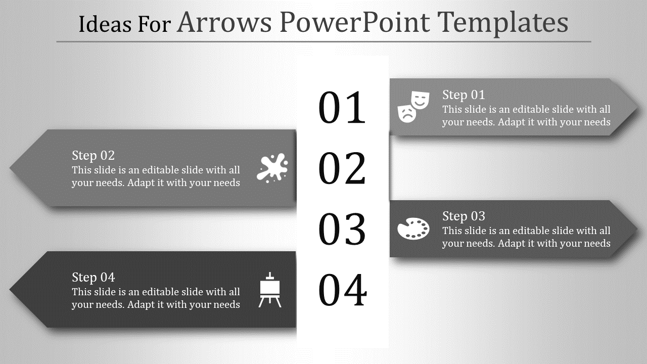 Arrows PowerPoint Templates for Clear Data Representation