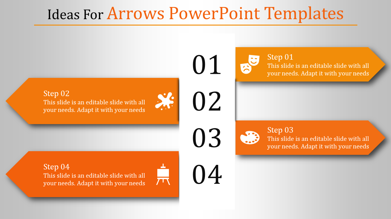 Get Our Predesigned And The Best Arrows PowerPoint Templates