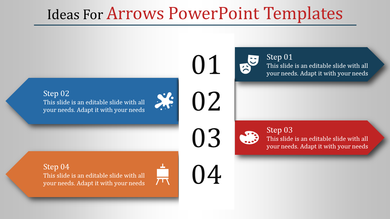 Comprehensive Arrows PowerPoint Templates for Presentation