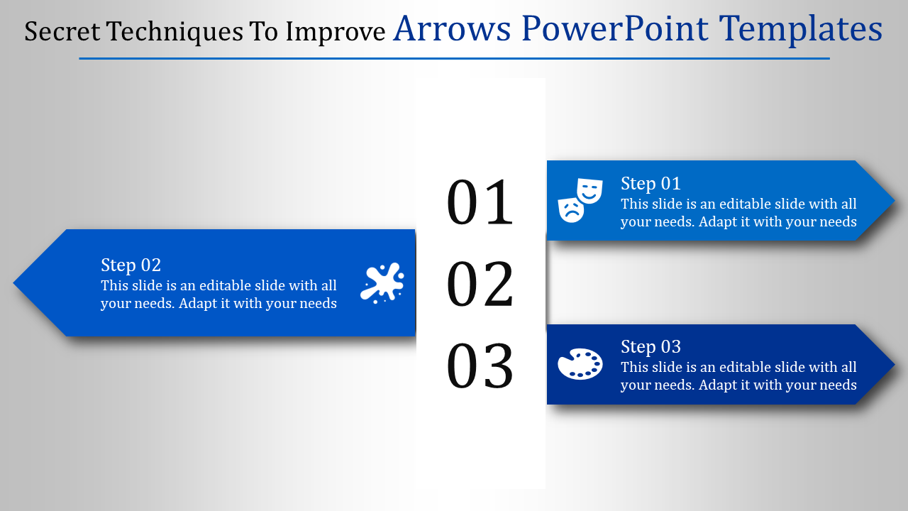 Get Our Arrows PPT And Google Slides Template 