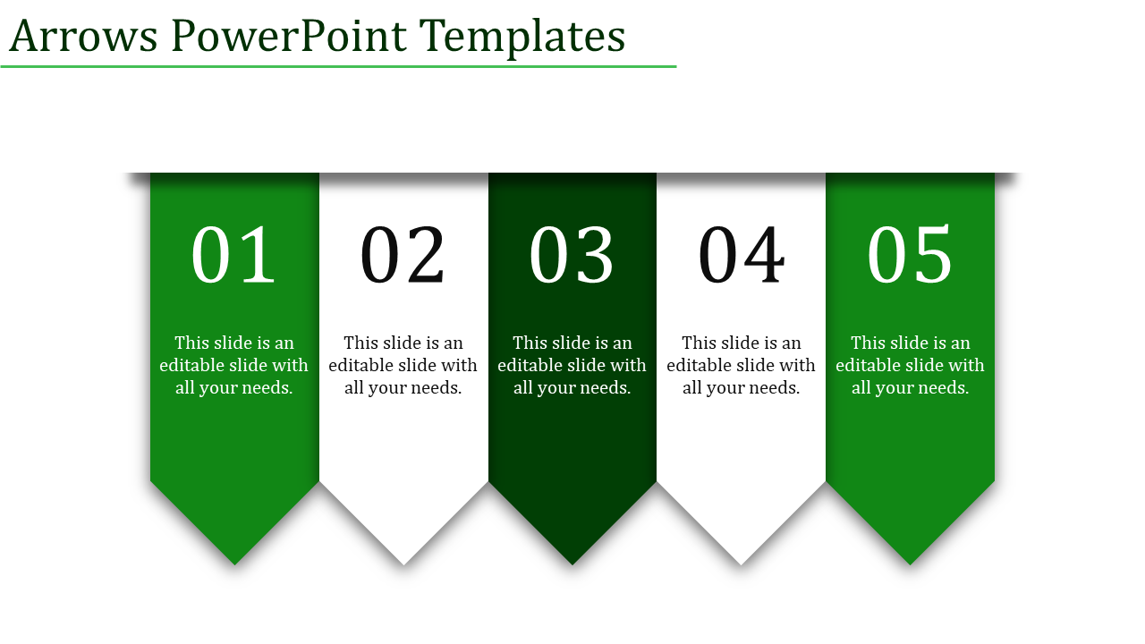 Arrows PowerPoint Templates for Clear Direction and Guidance