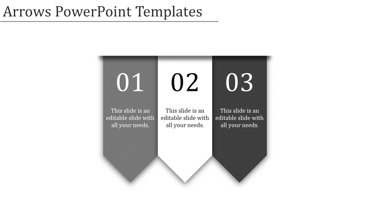 Professional Arrows PowerPoint Templates for Success