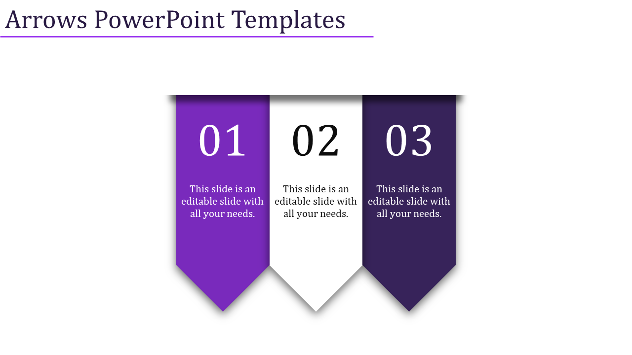 Get fully Editable Arrows PowerPoint Templates and Google Slides