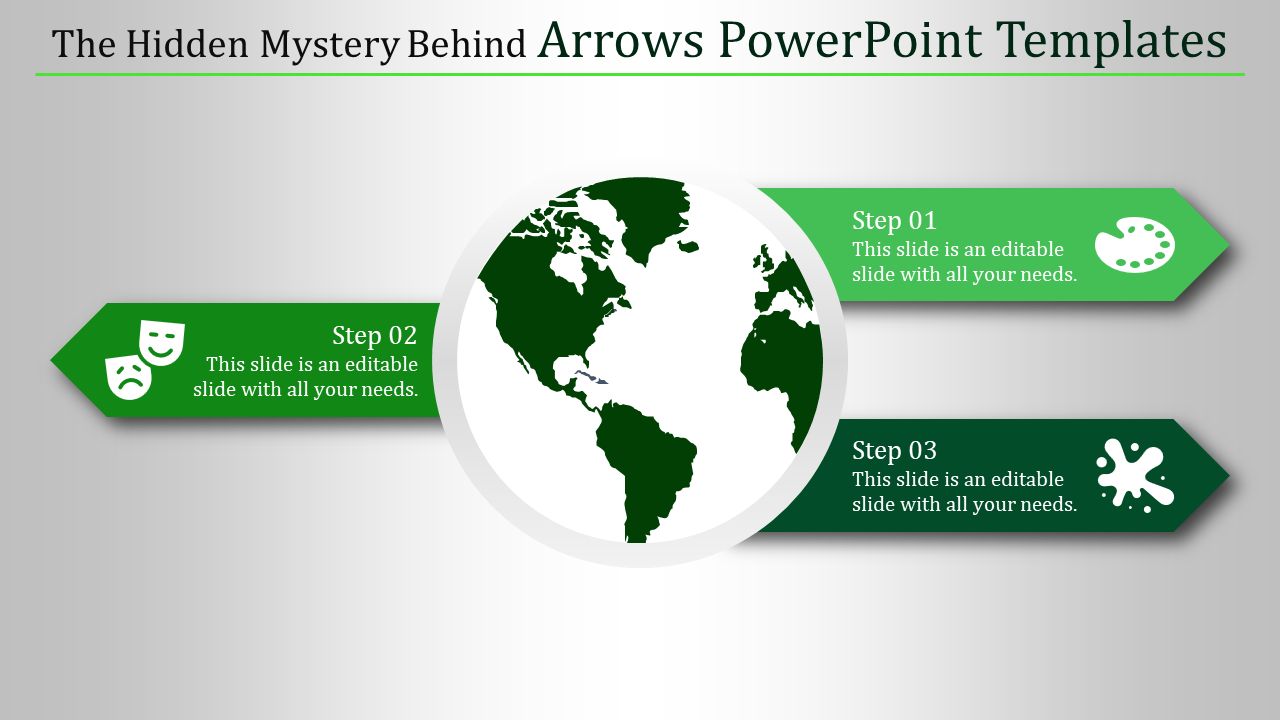 Arrows PowerPoint Templates for Directional Diagrams