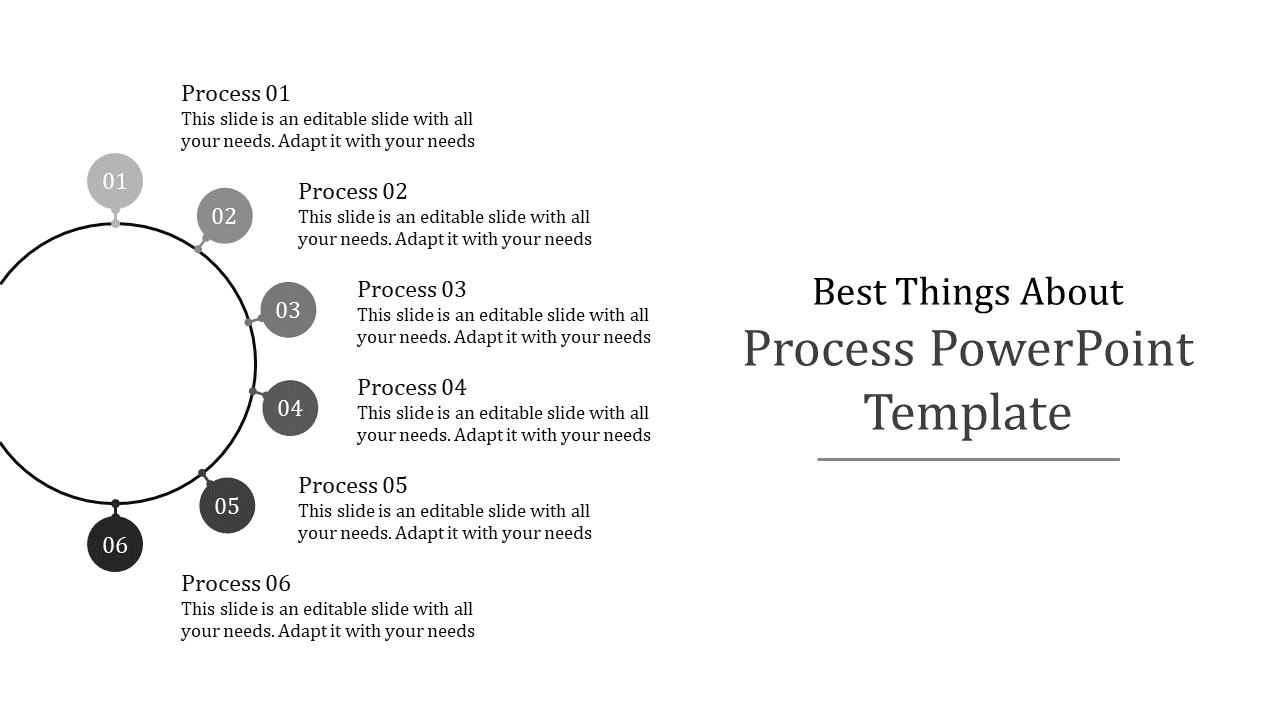 Process PowerPoint Template for Workflow Management