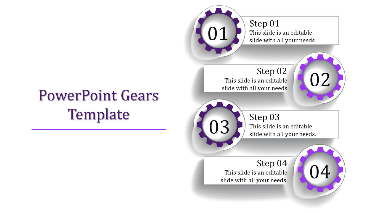 Download Our Gears PowerPoint Template Design