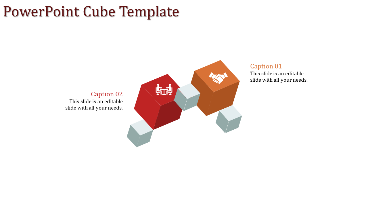 Get the Best and Affordable PowerPoint Cube Template