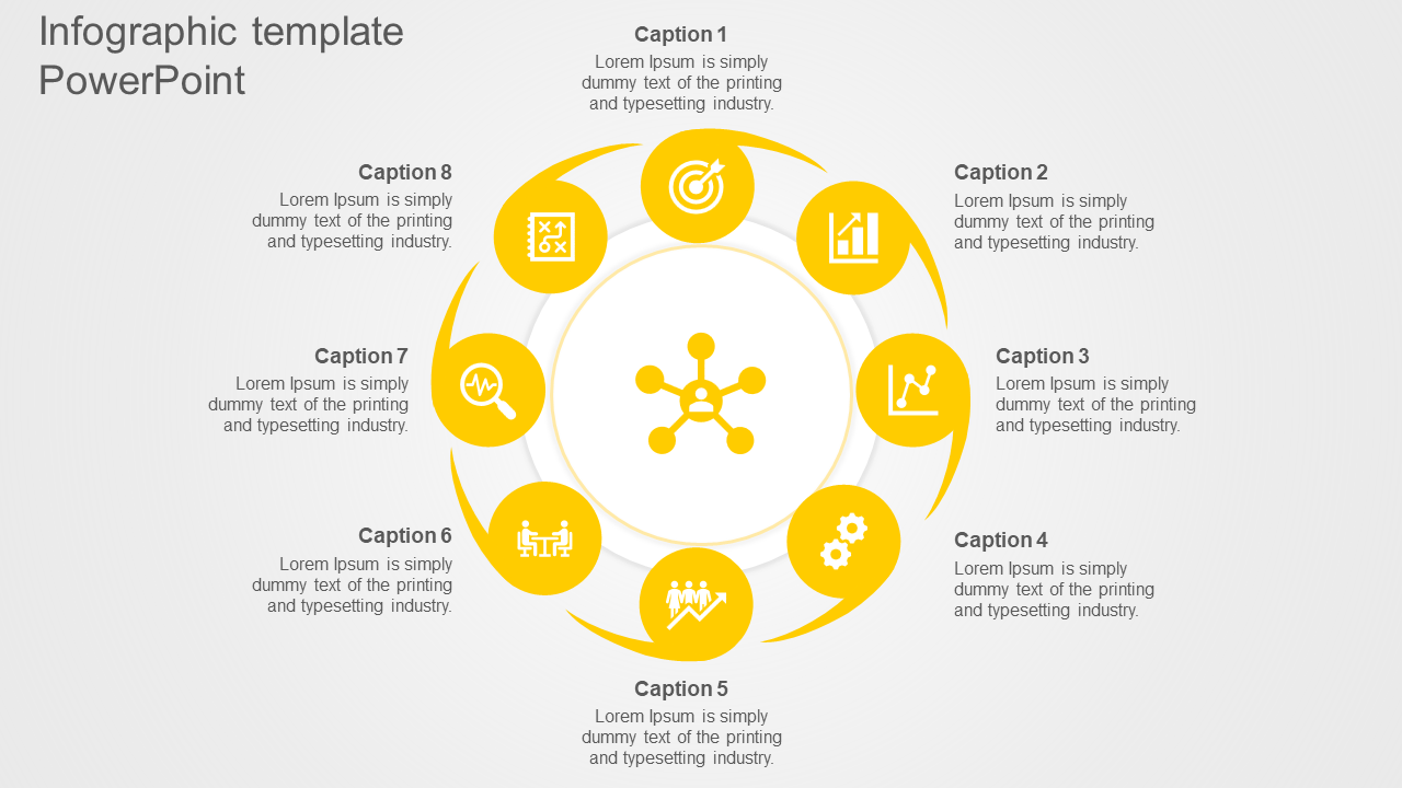 Stunning Infographic Template PowerPoint for Visual Insights