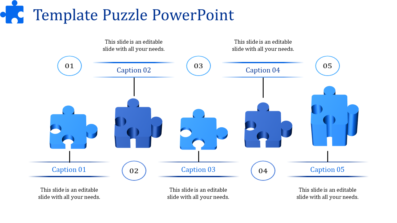 Best Template Puzzle PowerPoint Presentation Designs