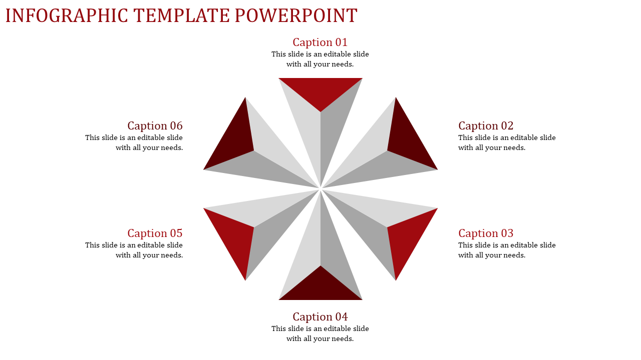 Infographic Template PowerPoint for Strategic Planning