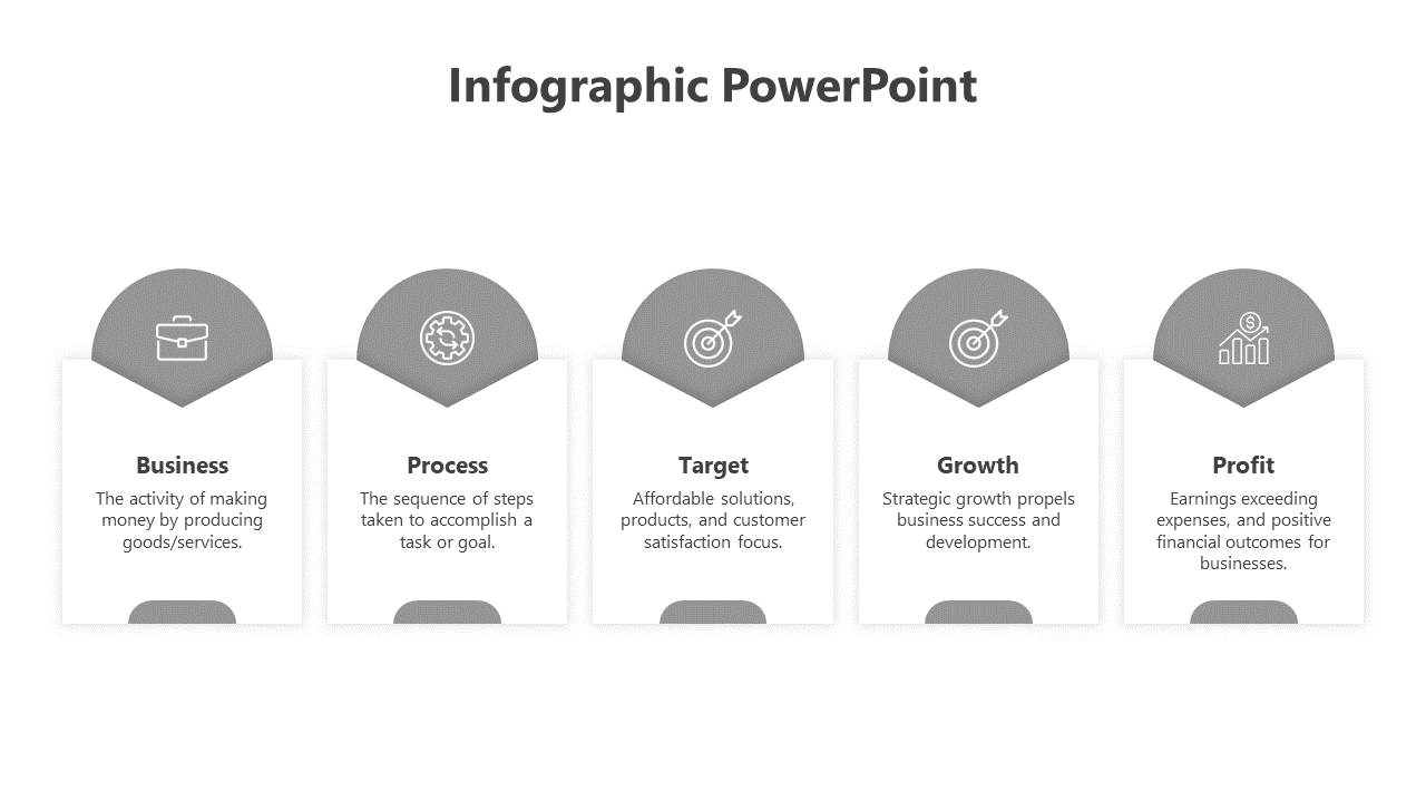 Innovative Infographic Template PowerPoint for Data Showoff