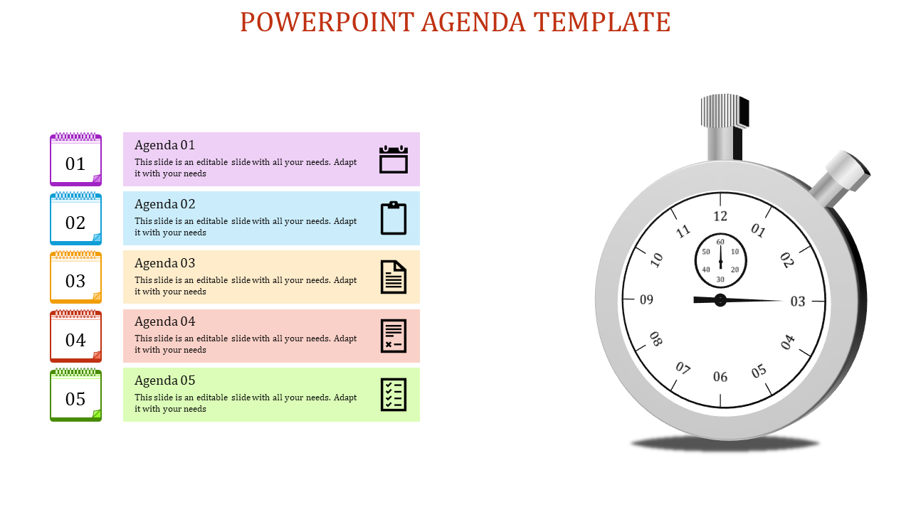 Что такое agenda в презентации