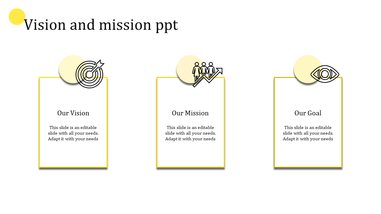 Vision and Mission PPT Template and Google Slides Themes