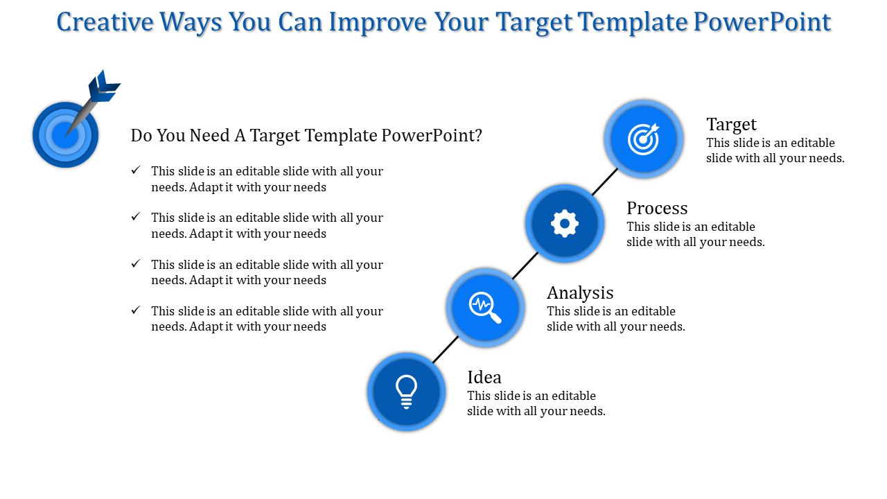 Best Target Template PowerPoint And Google Slides Designs