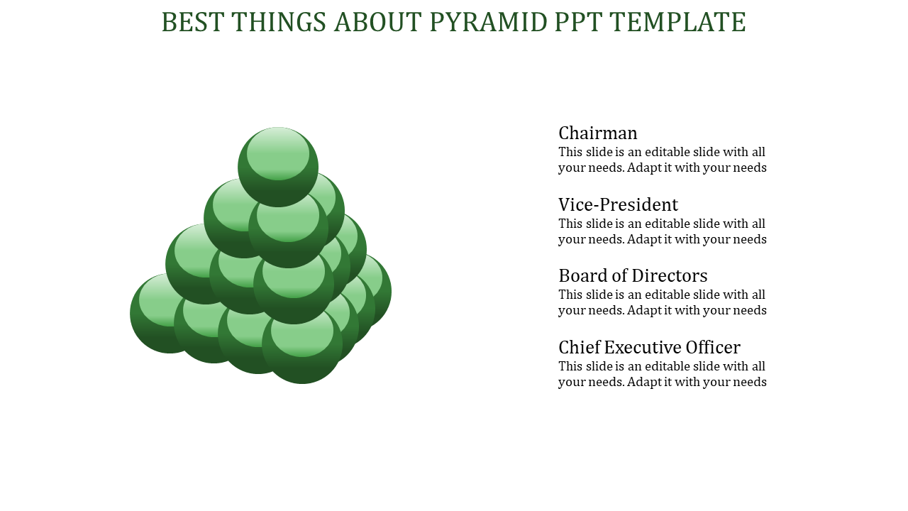 Comprehensive Pyramid PPT Template for Strategic Analysis