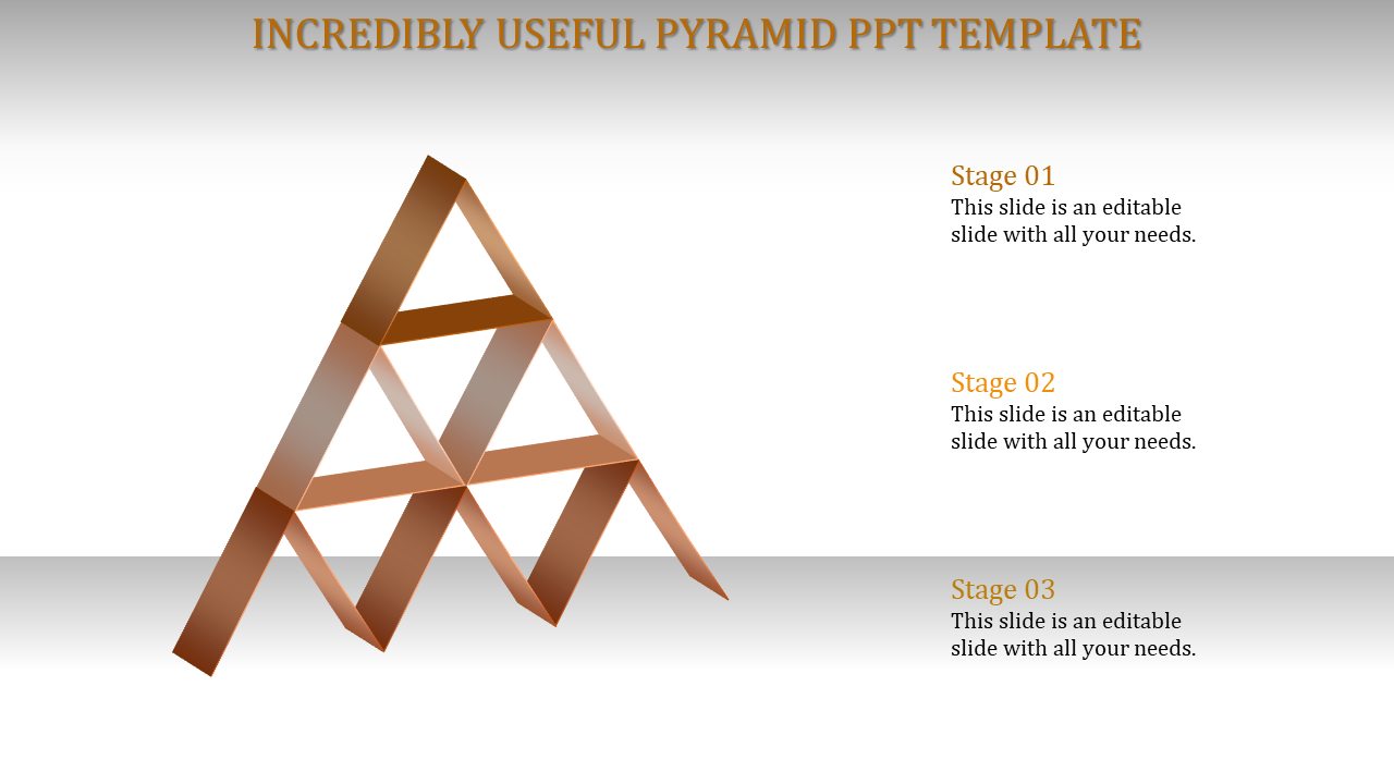 Impress your Audience With Pyramid PPT Template Designs