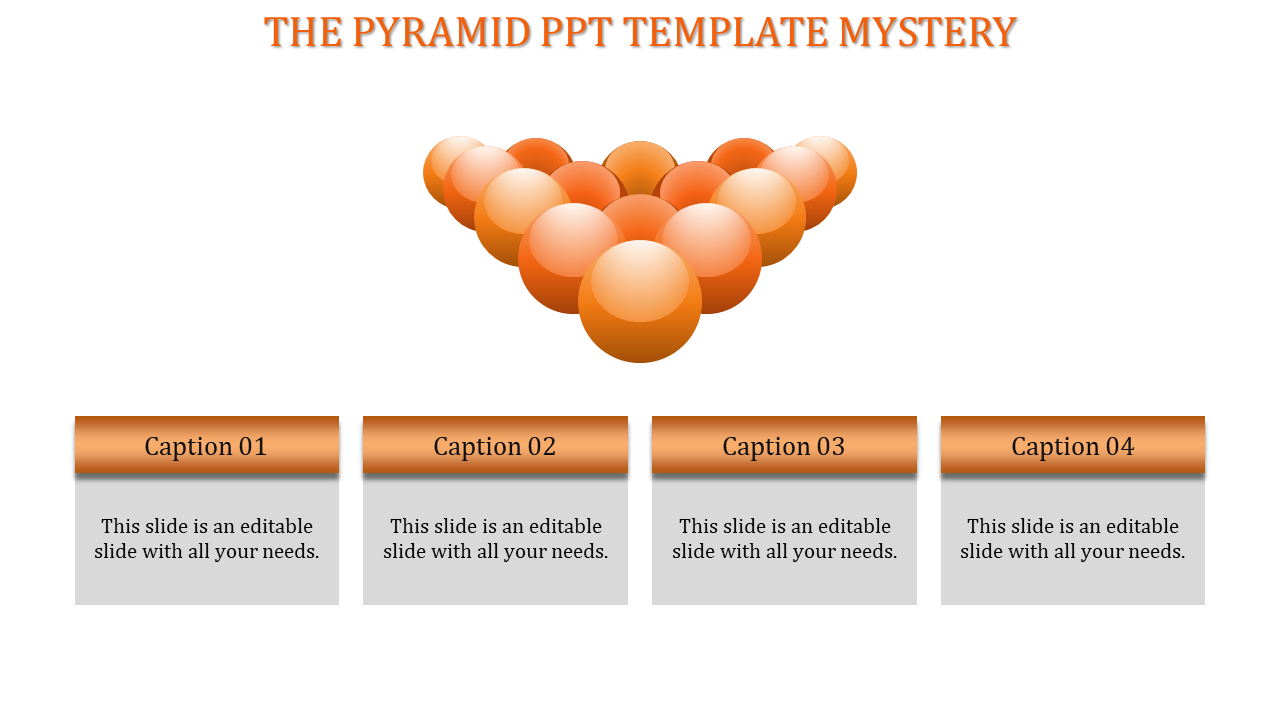 Everlasting Pyramid PPT Template And Google Slides