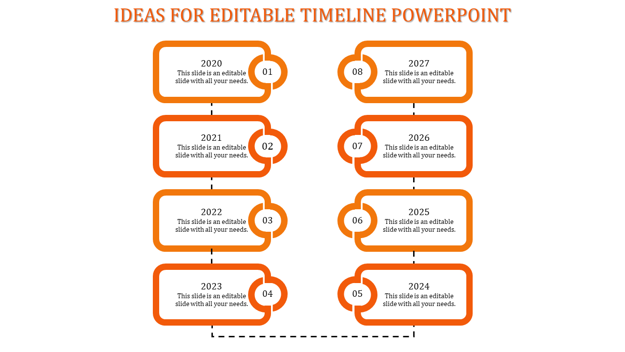  Editable Timeline PowerPoint Presentation and Google Slides Themes