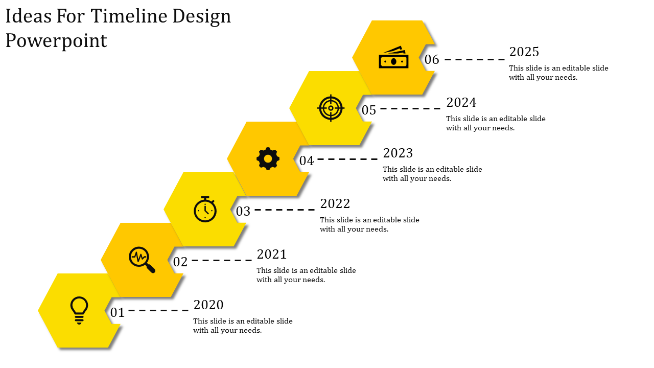 Innovative Timeline Design PPT Template and Google Slides