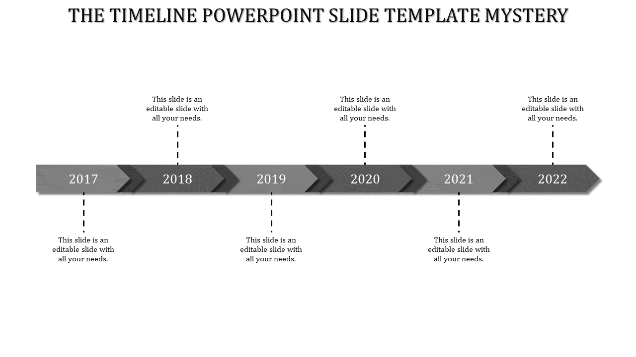 Our Predesigned Timeline PPT and Google Slides