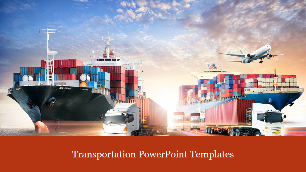 Stunning Transportation PowerPoint Templates Designs