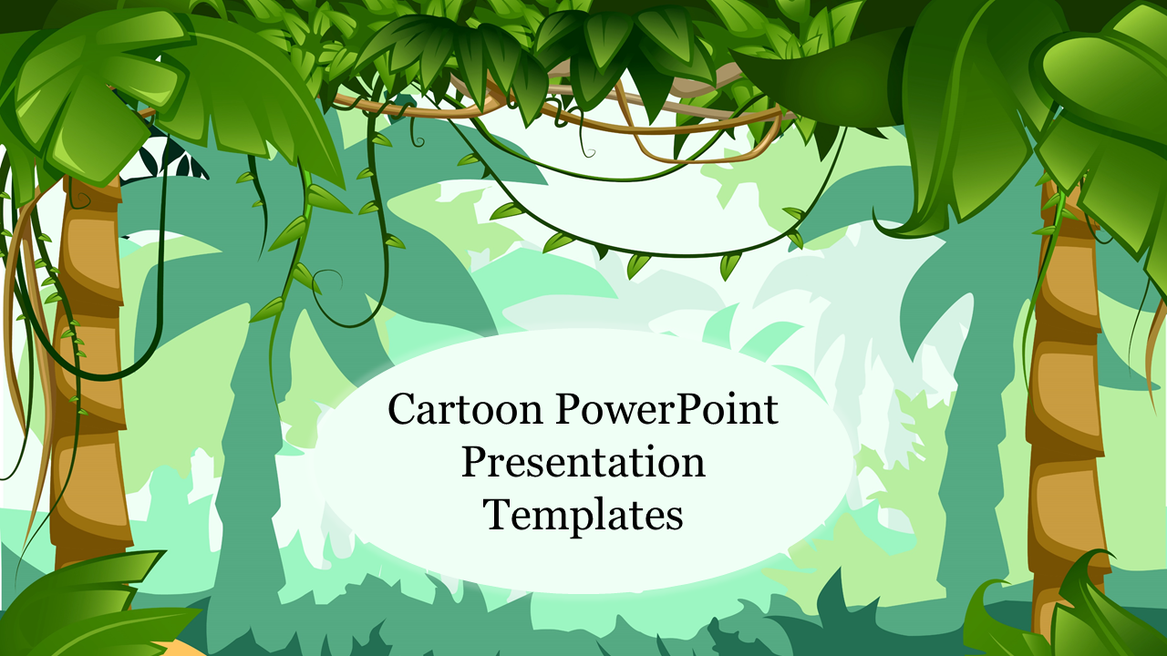 Background Cartoon PowerPoint Presentation Templates Design