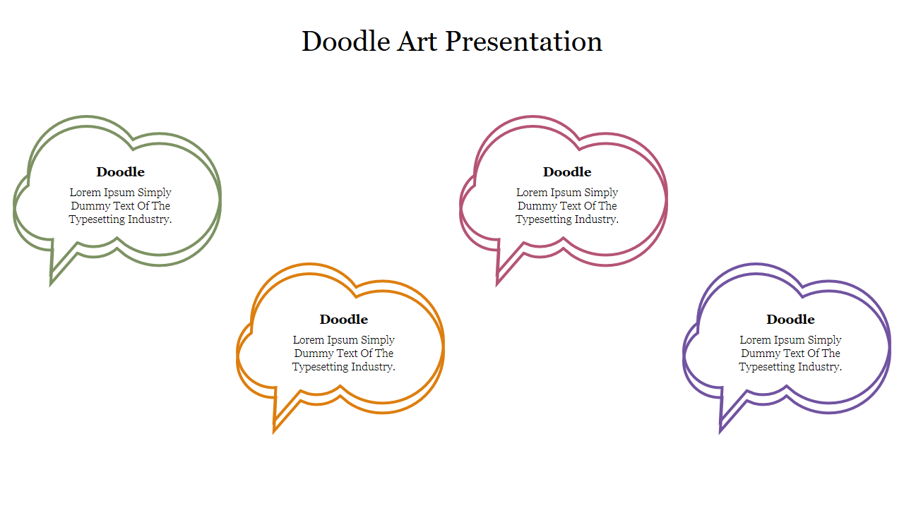 Infographics Doodle Art Presentation