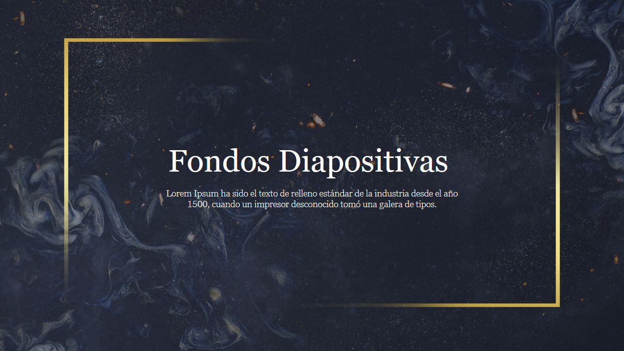 Plantilla De Presentación De Diapositivas De Fondos Simples