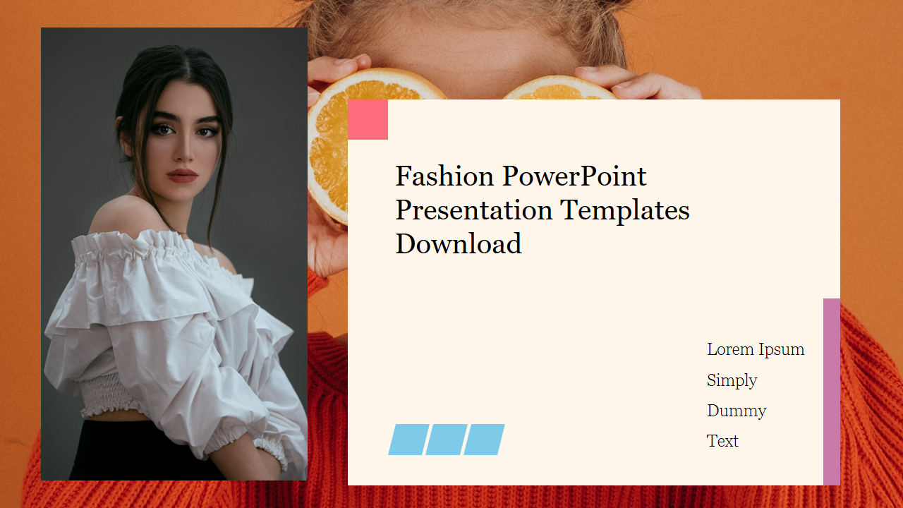 Fashion PowerPoint Presentation Templates Download