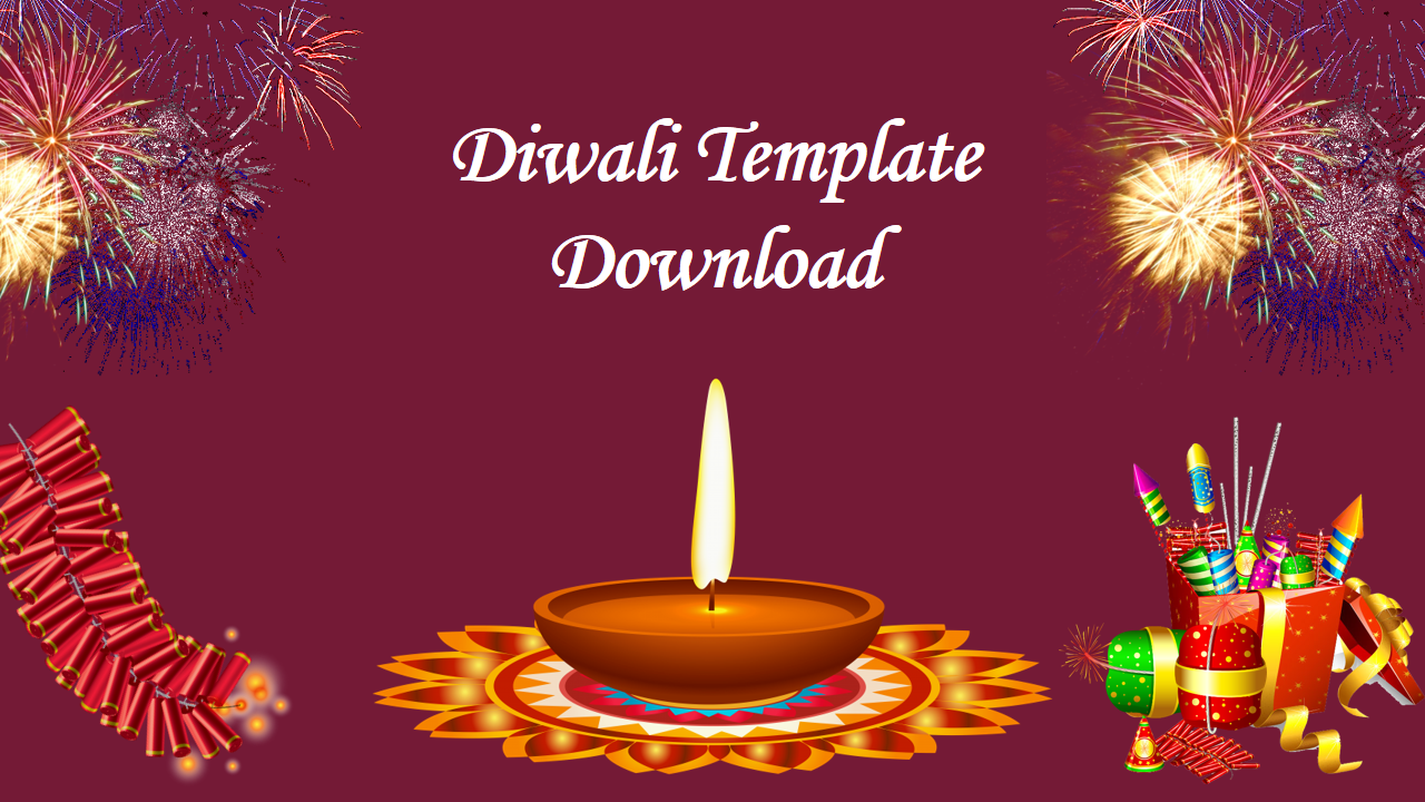 Diwali Image Template