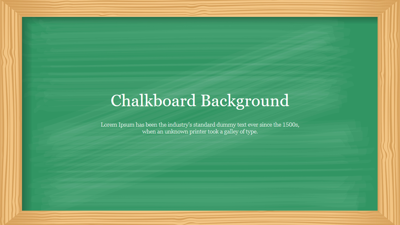 chalkboard powerpoint background