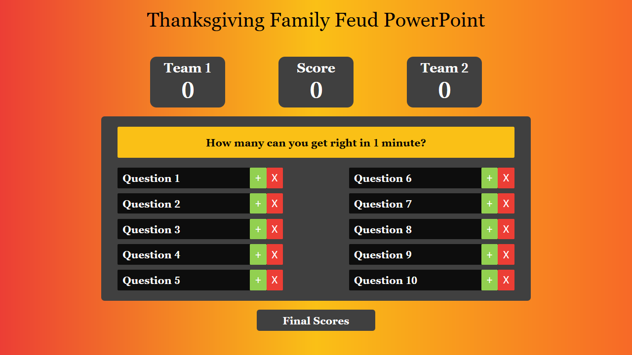 family feud power point template