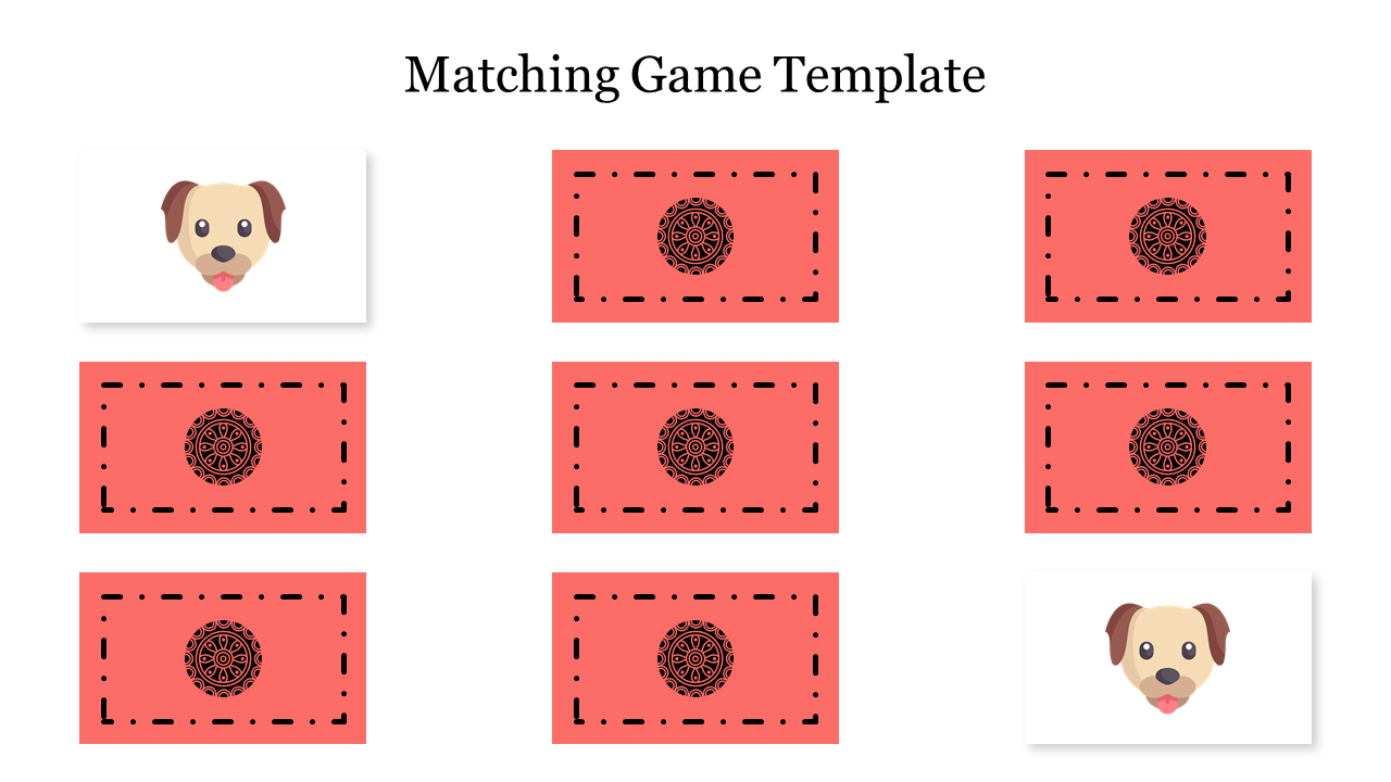 Buy Now Matching Game Template Presentation