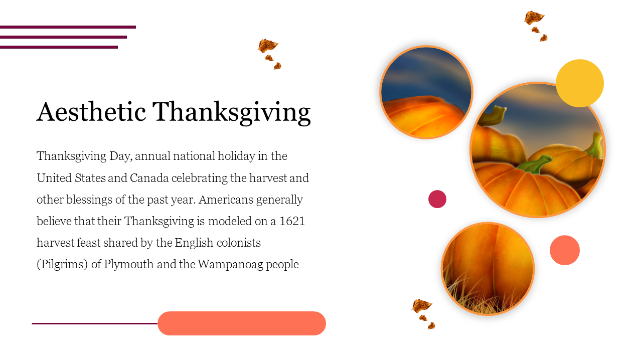 Aesthetic Thanksgiving PowerPoint Template And Google Slides